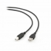 Kabel USB 2.0a naar USB B GEMBIRD CCP-USB2-AMBM-6 (1,8) Zwart 1,8 m