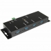 Hub USB Startech ST4300USBM Negro