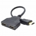 HDMI - Double HDMI Adapteri GEMBIRD DSP-2PH4-04 Musta