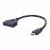 Adapter HDMI til Dobbel HDMI GEMBIRD DSP-2PH4-04 Svart