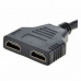 Adaptateur HDMI vers Double HDMI GEMBIRD DSP-2PH4-04 Noir