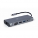 USB Hub GEMBIRD A-CM-COMBO7-01 Γκρι