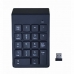 Numerische Tastatur GEMBIRD KPD-W-02 Schwarz Wireless