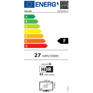 Philips 32PFS6908 (2023) LED HDR Full HD Smart TV, 32 inch with