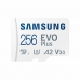 Cartão de Memória Micro SD com Adaptador Samsung EVO Plus 256 GB