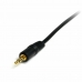 3,5 mm 2 RCA Jack audiokábel Startech MU3MMRCA             0,9 m Fekete