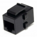 Conector RJ45 Startech C6KEYCOUPLER Preto