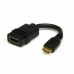 HDMI auf Mini HDMI Verbindungskabel Startech HDACFM5IN Schwarz