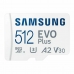 Mikro SD atminties kortelė su adapteriu Samsung MB MC512KA/EU 512 GB UHS-I 130 MB/s