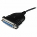 Adaptador USB/DB25 Startech ICUSB1284D25 Negro