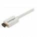 Καλώδιο HDMI Startech HD3MM7MW 7 m Λευκό 7 m