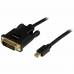 Mini-DisplayPort till DVI-adapter Startech MDP2DVIMM6B Svart 1,8 m