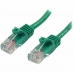Cablu de Rețea Rigid UTP Categoria 6 Startech 45PAT2MGN 2 m Negru Verde