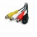 Cable para Vídeo/USB Startech SVID2USB232          Negro