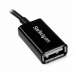 Kabel Micro USB Startech UUSBOTG              USB A Micro USB B Schwarz