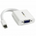 Adaptador Mini DisplayPort para VGA Startech MDP2VGAW Branco