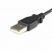 Kábel USB na Micro USB Startech UUSBHAUB1M           USB A Micro USB B Čierna