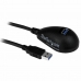 Kabel USB Startech USB3SEXT5DKB         Črna