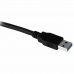 Cabo USB Startech USB3SEXT5DKB         Preto