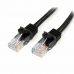 Kabel Sieciowy Sztywny UTP Kategoria 6 Startech 45PAT2MBK            (2 m)