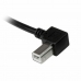 Cabo USB A para USB B Startech USBAB3ML             Preto