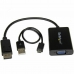 Adapter DisplayPort naar VGA Startech DP2VGAA Zwart