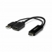 Адаптер для DisplayPort на HDMI Startech HD2DP Чёрный