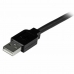 USB Cable Startech USB2AAEXT10M         Черен