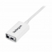 Cabo USB Startech USBEXTPAA3MW         USB A Branco