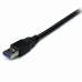 USB-Kaapeli Startech USB3SEXT2MBK         Musta