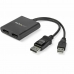 Hub USB Startech MSTDP122DP Preto 4K Ultra HD