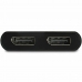 USB Hub Startech MSTDP122DP Svart 4K Ultra HD