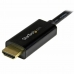 Câble DisplayPort Startech MDP2HDMM1MB 4K Ultra HD Noir 1 m