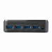 Hub USB Startech HBS304A24A Negru 5 Gbit/s