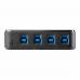 Hub USB Startech HBS304A24A Negru 5 Gbit/s