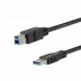 USB elosztó Startech HBS304A24A Fekete 5 Gbit/s