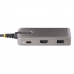 Dockstation Startech 104B-USBC-MULTIPORT Grey 4K Ultra HD Black/Silver