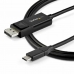 Adaptateur USB C vers DisplayPort Startech CDP2DP142MBD Noir