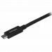 Cabo USB C Startech USB315CC1M           USB C Preto