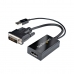 Adaptador DisplayPort a DVI Startech DVI2DP2 Negro