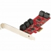 PCI карта Startech 10P6G-PCIE-SATA-CARD