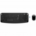 Teclado e Rato HP 3ML04AA Sem Fios Preto