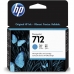 Cartuș cu Cerneală Originală HP 712 29 ml Cyan