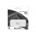 USB-stik Kingston DTMC3G2/64GB Nøglesnor Sølvfarvet Sort 64 GB