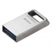 USB stick Kingston DTMC3G2/64GB Sleutelhanger Zilverkleurig Zwart 64 GB