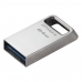 USB-stik Kingston DTMC3G2/64GB Nøglesnor Sølvfarvet Sort 64 GB