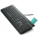 Tastatur med Leser Lenovo SMARTCARD Spansk Qwerty Svart