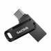 Ključ USB SanDisk Ultra Dual Drive Go Črna 256 GB