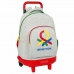 Mochila Escolar com Rodas Benetton Pop 33 x 22 x 45 cm