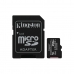 Micro SD Memory Card with Adaptor Kingston Canvas Select Plus 256 GB